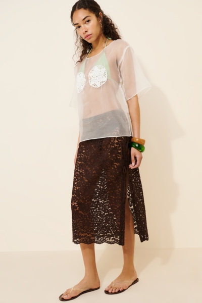 Sheer Bloom Top | Nuuly